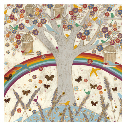 A Day for Rainbows Greetings Card