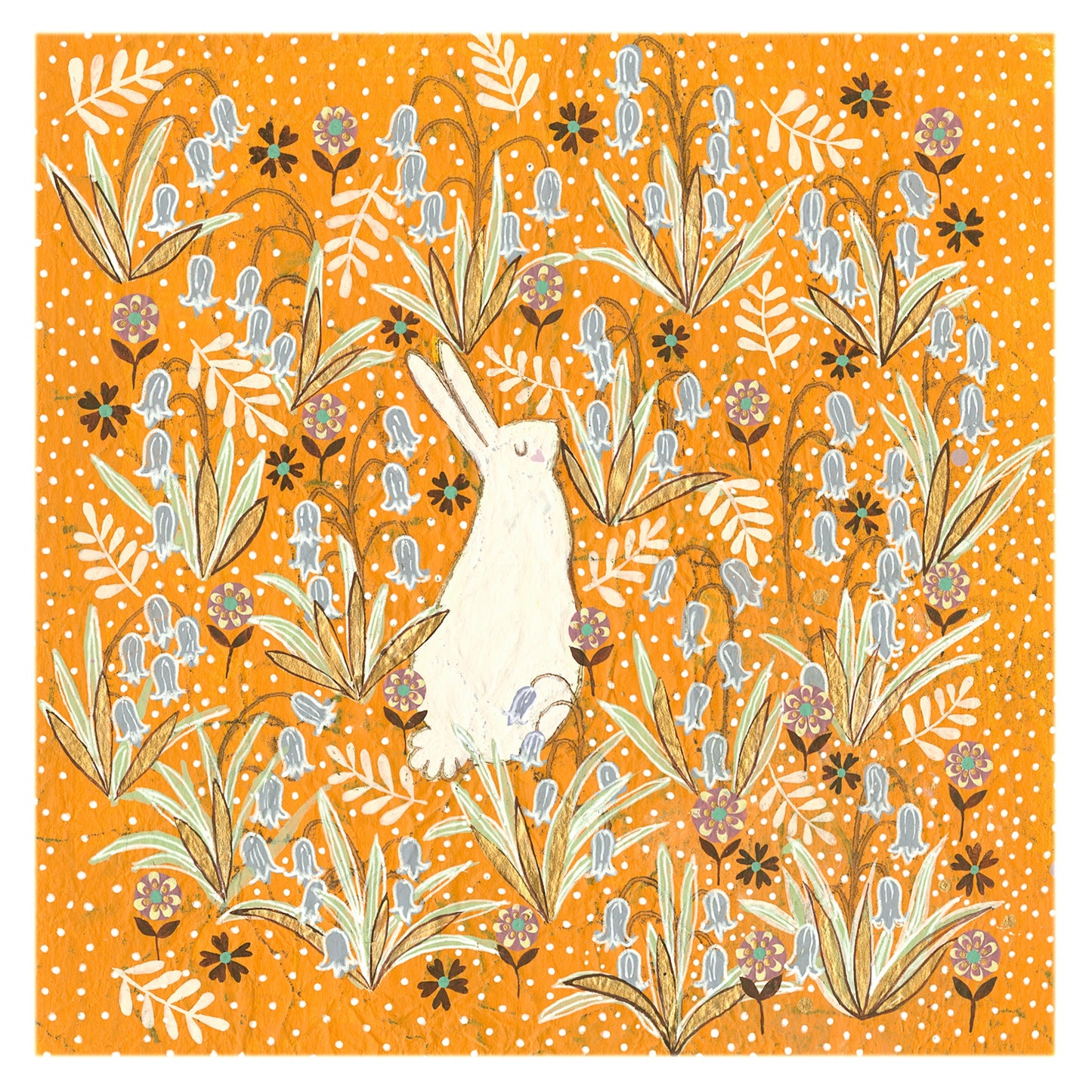 Bluebell Wishes Greetings Card