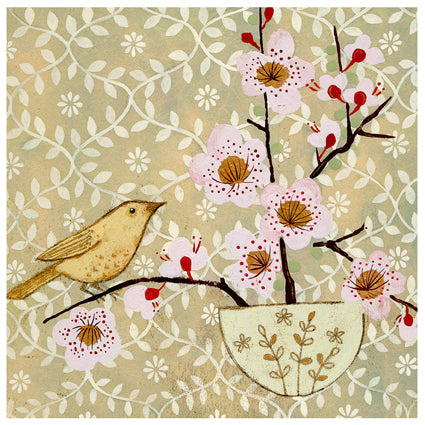 Delicate Beauty Greetings Card