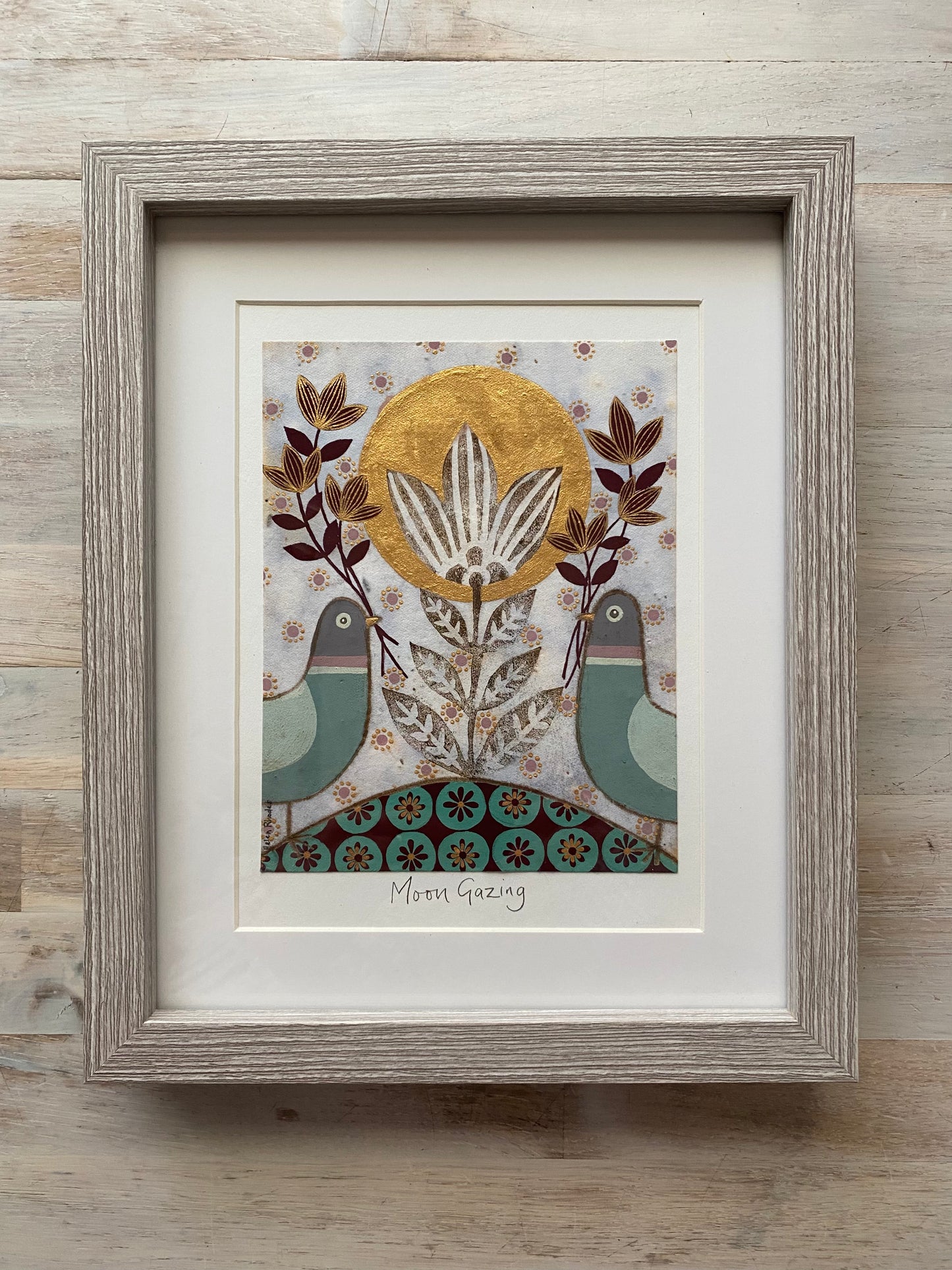 'Amongst the Snowdrops' original painting