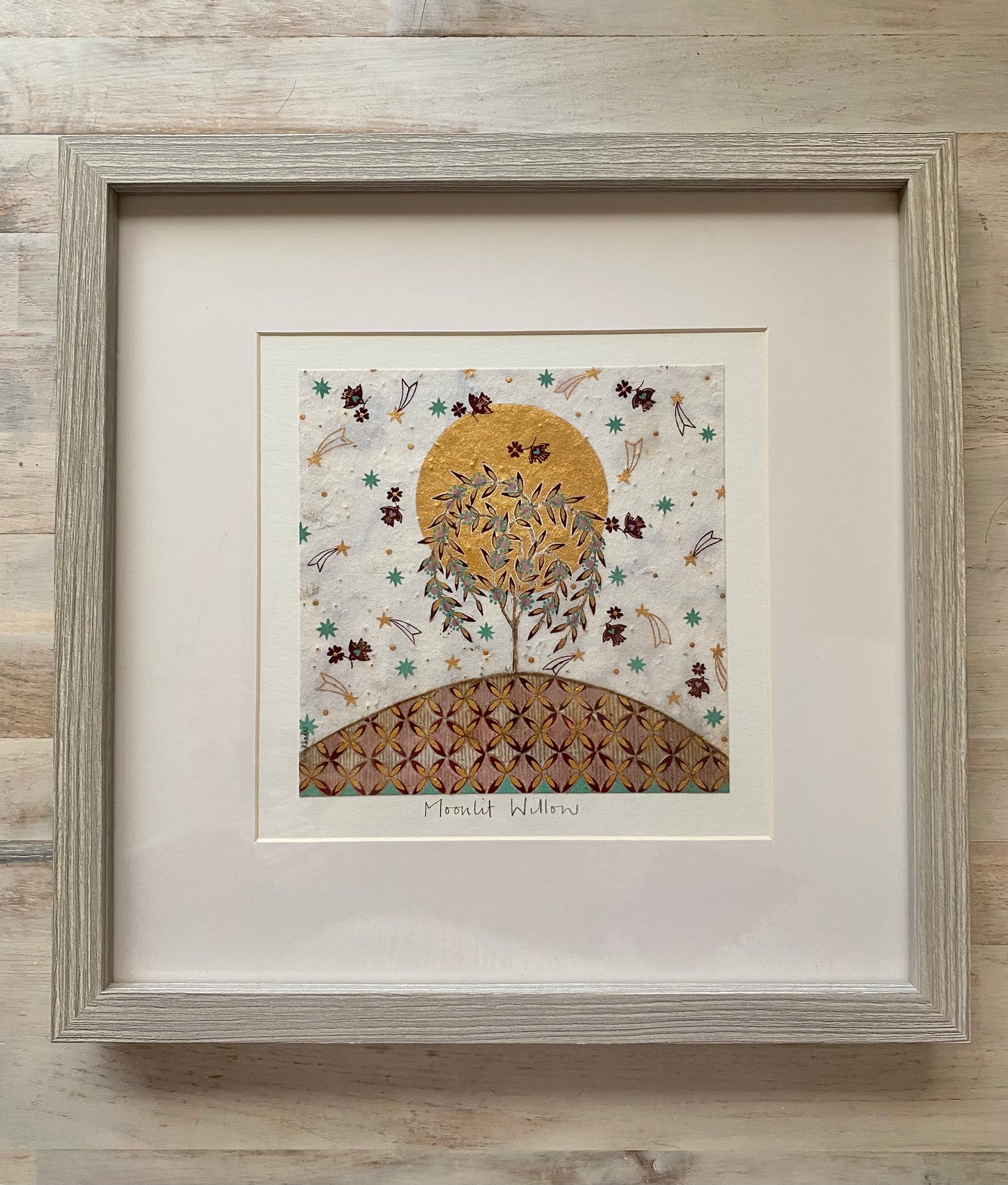 'Moonlit Willow' original painting