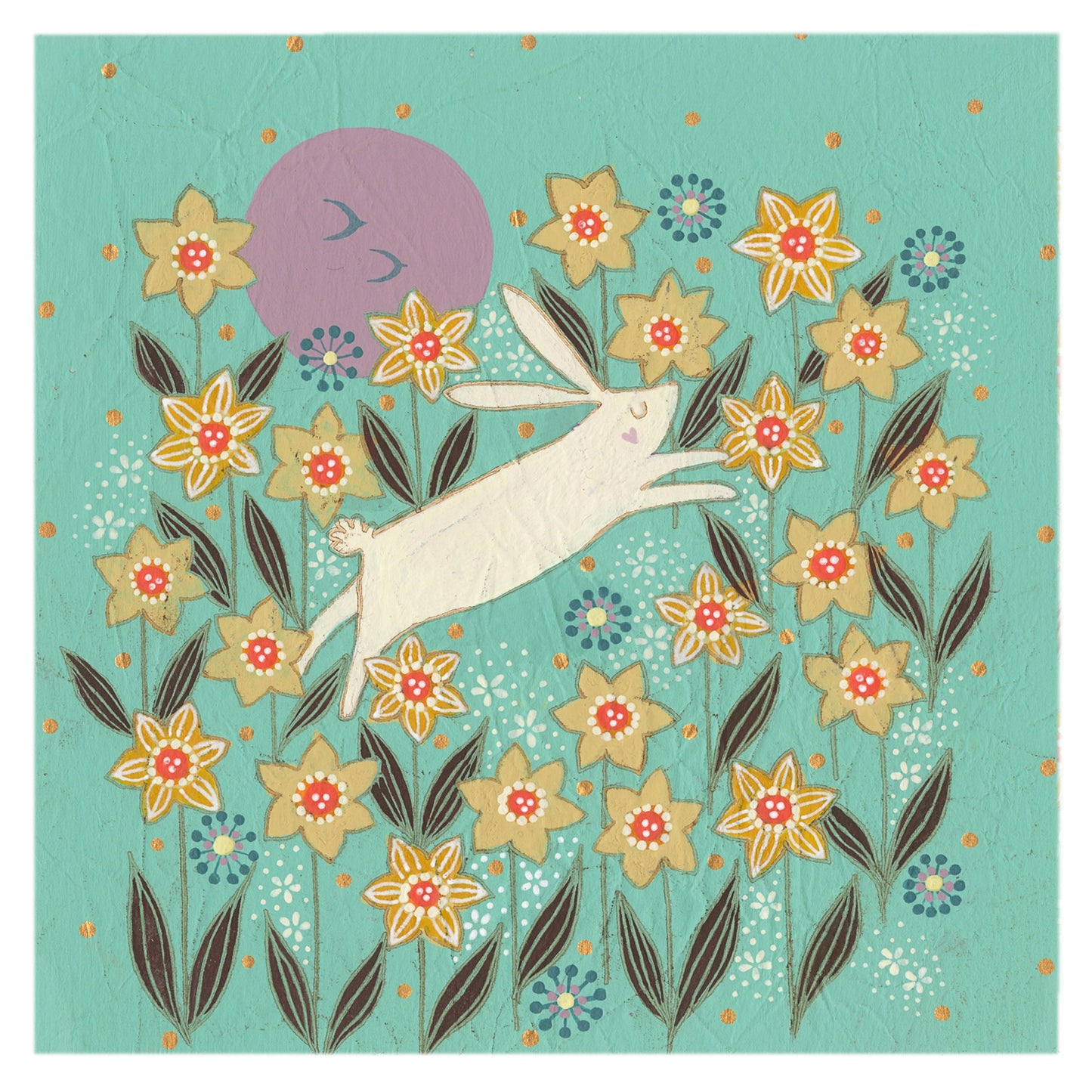 Jumping for Joy Greetings Card