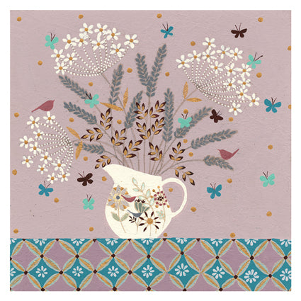 Lavender Greetings Card