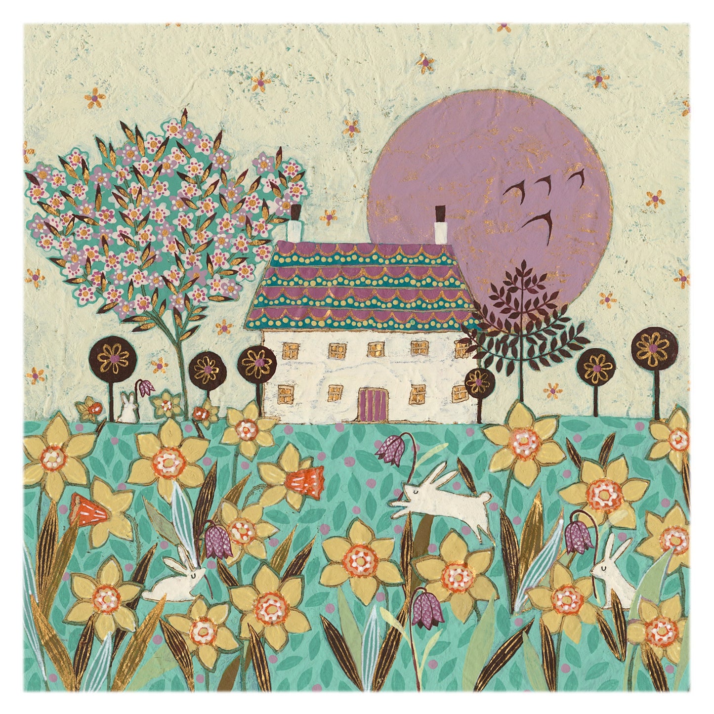 Magical Springtime Greetings Card