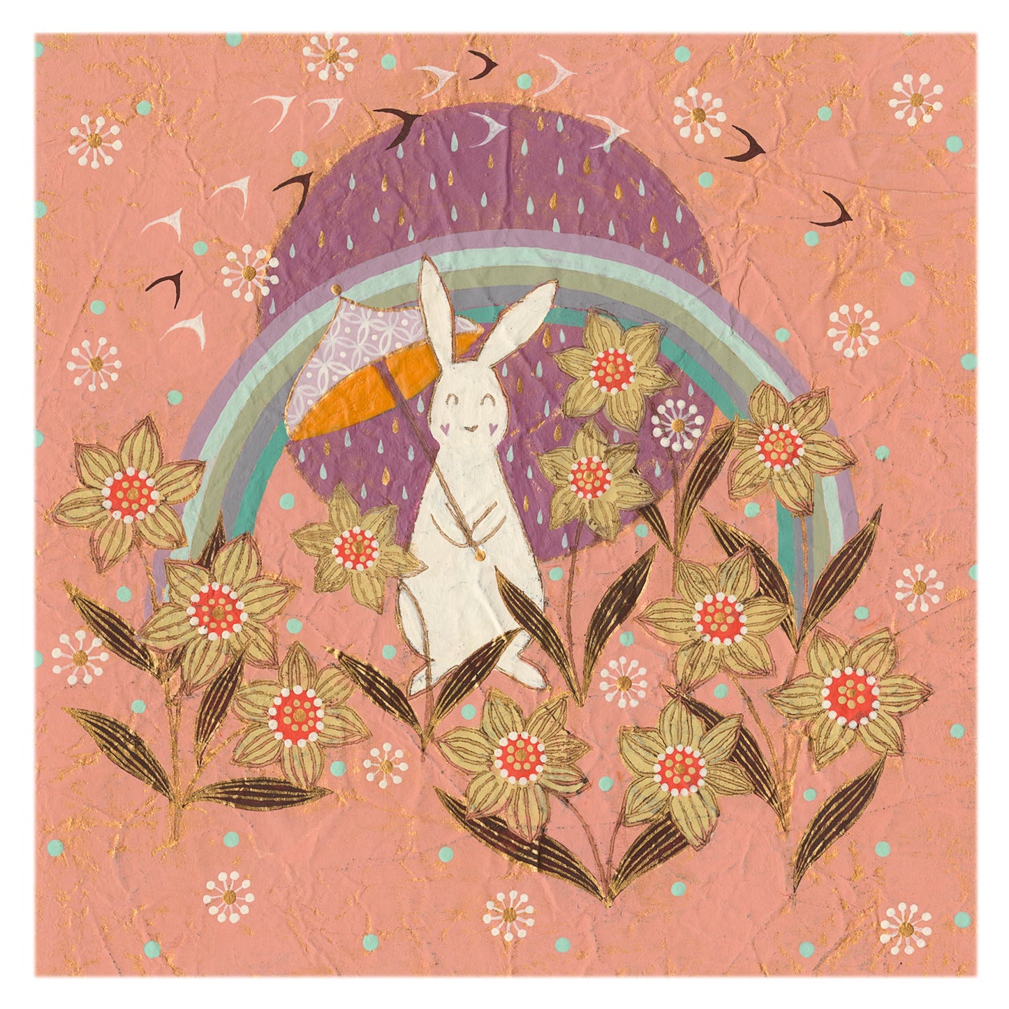 Rainbow Dreams Greetings Card