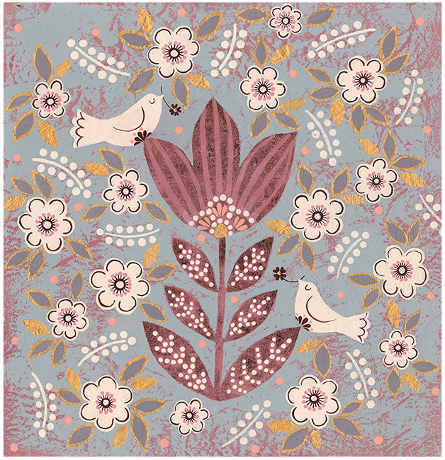 Safe in her Lullaby print