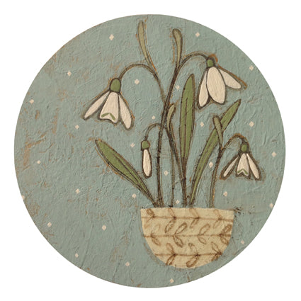 Snowdrops Greetings Card