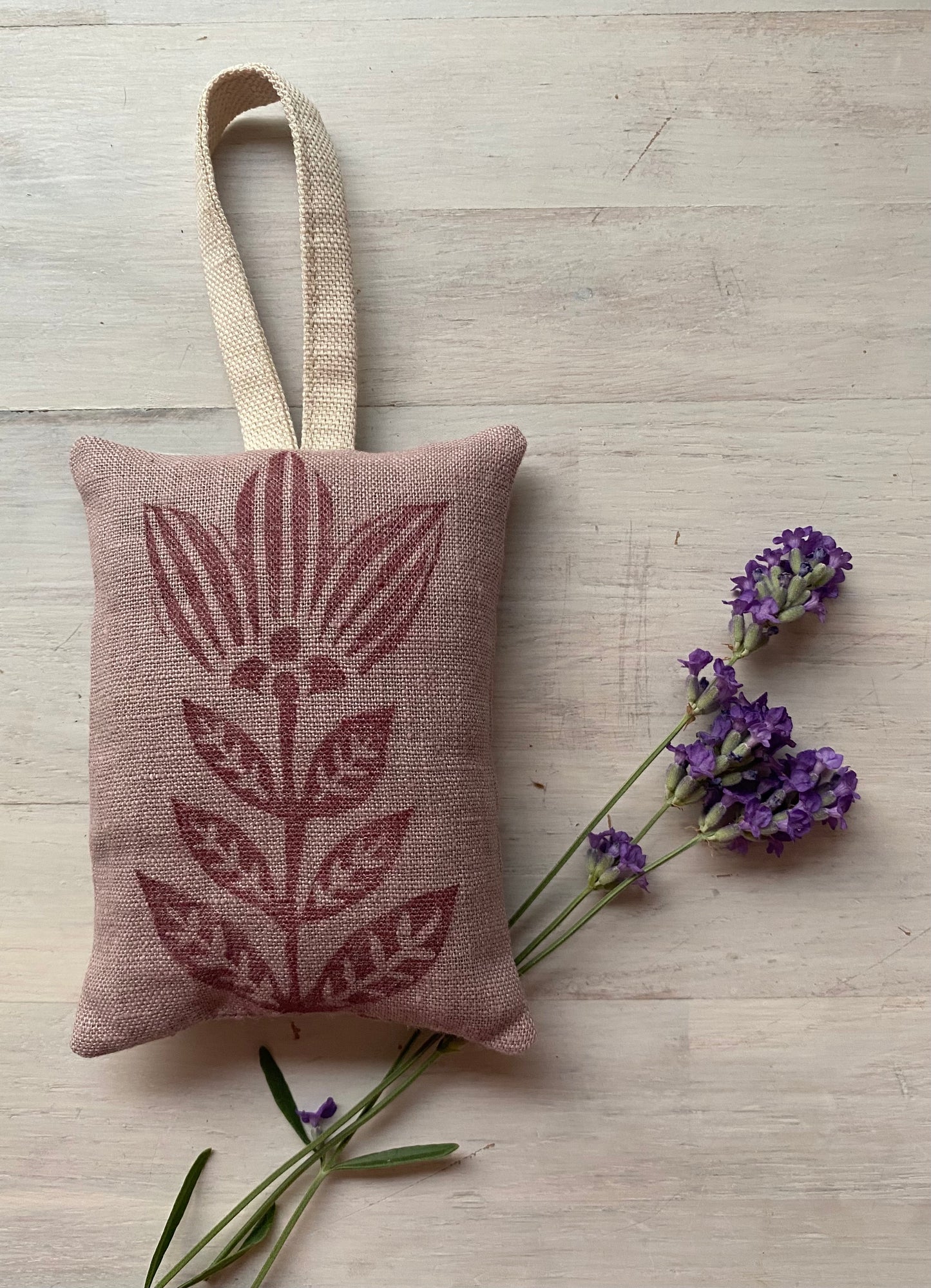 Peaceflower lavender bag (dusky pink no spots)